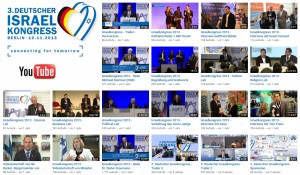 Video Streams Deutscher Israelkongress 2013