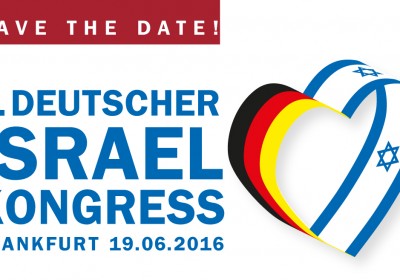 Save the Date 2016 Deutscher Israelkongress